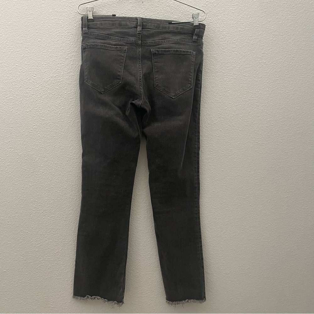 Free People black denim straight leg crop size 27 - Picture 6 of 8